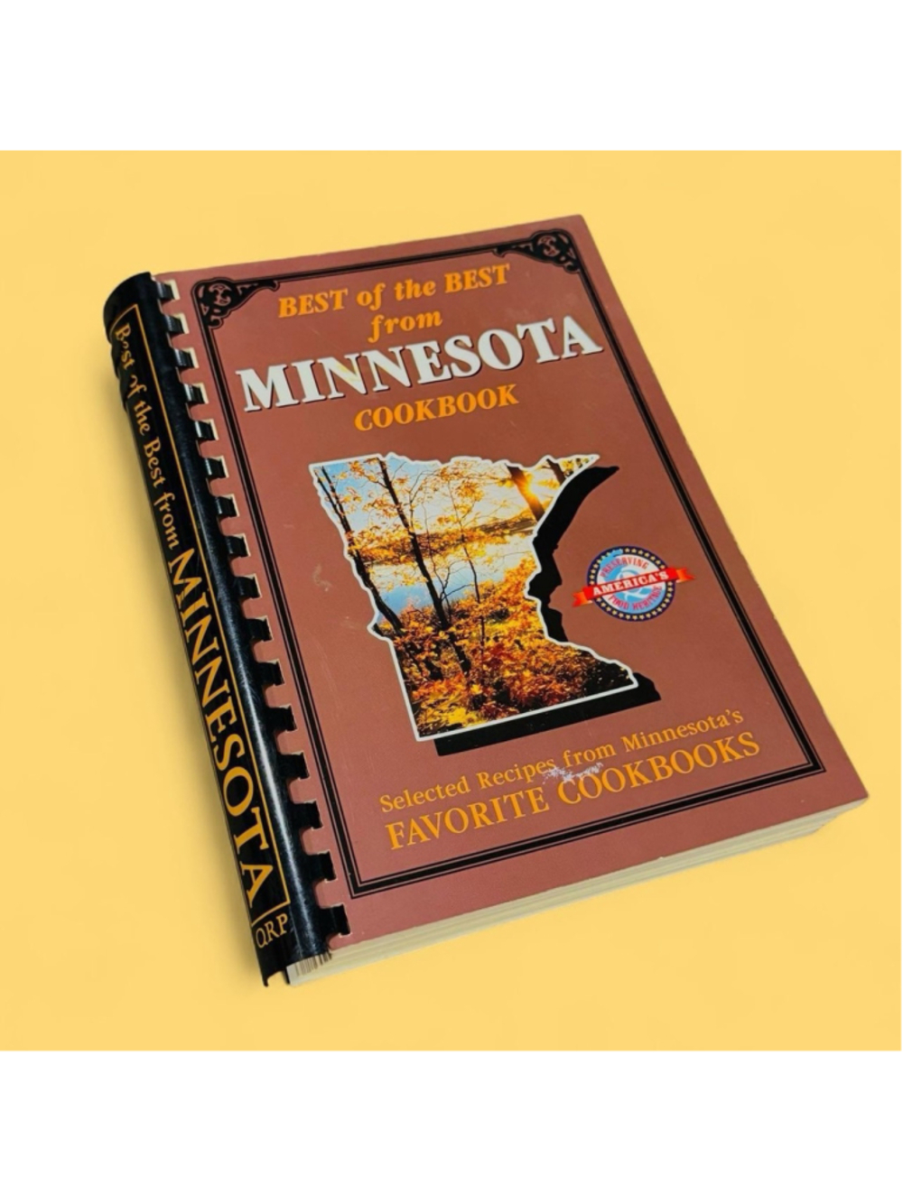 Best of the Best from Minnesota Cookbook 1997 Spiral Bound Regional Recipes